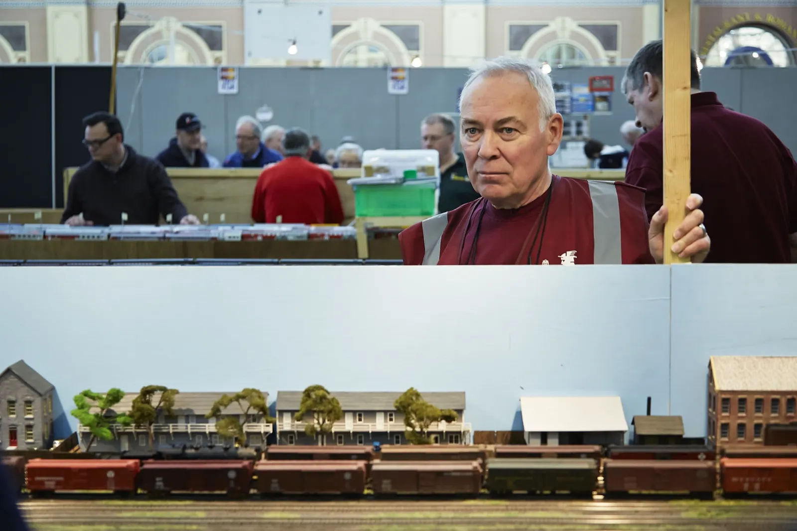 London Festival of Railway Modelling. A study of scale, concentration and the people who make complete worlds by hand.